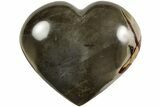 Wide, Polychrome Jasper Heart - Madagascar #205244-1
